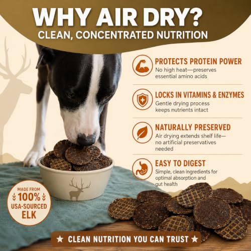 Gaines Family Farmstead Elk Chips for Dogs (4 Ounce (Pack of 1))