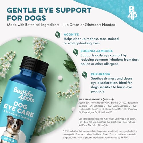 Dog Eye Infection & Eye Care Support Supplements