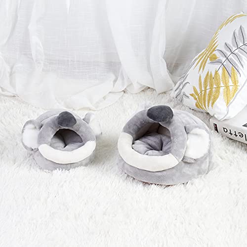 Guinea Pig Rat Bed and Hideout for Ferret Hedgehog Sleep and Hide (7.Koala-XL)
