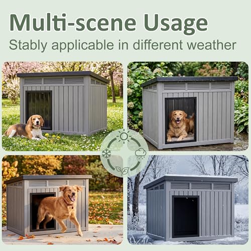 Large Dog House (Classic Grey / 42.87*32.95*31.61)