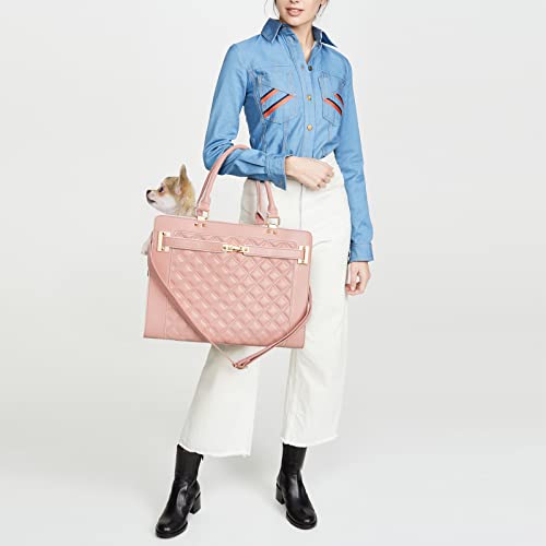 Fashion Pet Carrier Dog Cat Carrier Purse Soft (Pink)
