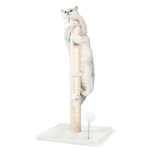32" Tall Sisal Cat Scratching Posts Tree for Indoor Cats Adults