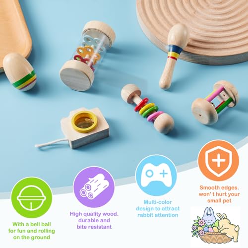 Wooden Bunny Toys