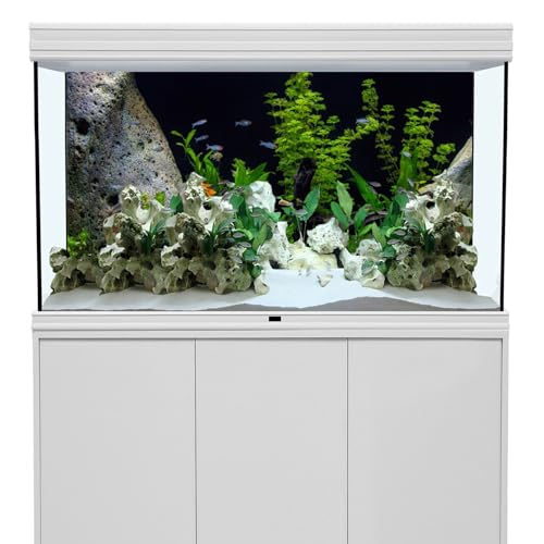 Underwater Aquatic Fish Tank Background Stone Aquarium Backdrop 36x20 in (36x20in/90x50cm)