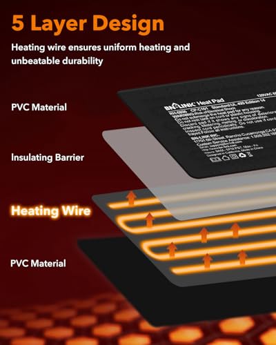 Reptile Heat Pad 6"X8" 8W for 10 (6" X 8" 2-PACK)