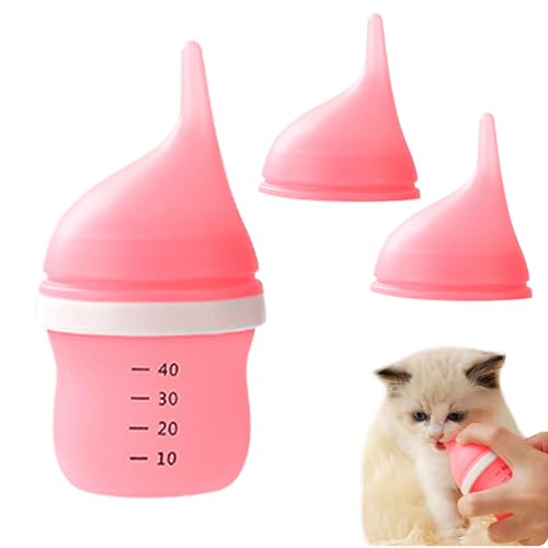 Kitten Bottles for Nursing (Pink)
