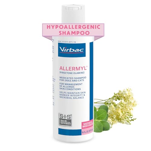 Allermyl Piroctone Olamine Medicated Pet Shampoo (16oz)