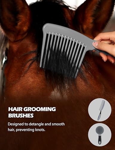 Horse Grooming Kit (Black)