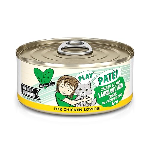 B.F.F. Play Best Feline Friend Paté Lovers (5.5 Ounce (Pack of 8))