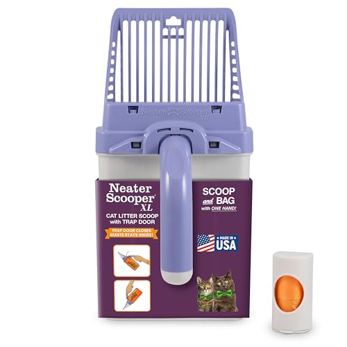 Neater Scooper XL Cat Litter Scoop (Lavender / XL - 15 Bags)