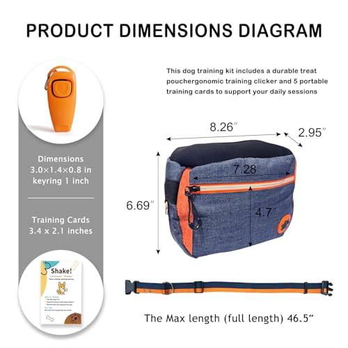 Dog Treat Pouch Bag for Training