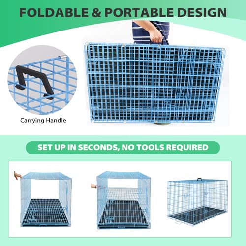 Dog Crate 18" (Blue)