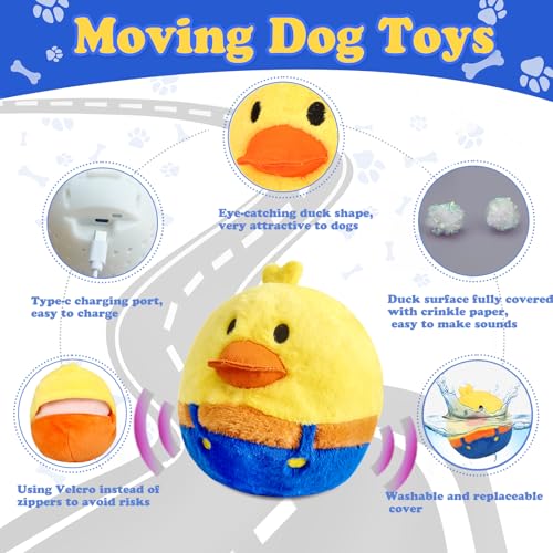 Rechargeable Interactive Moving Dog Toys