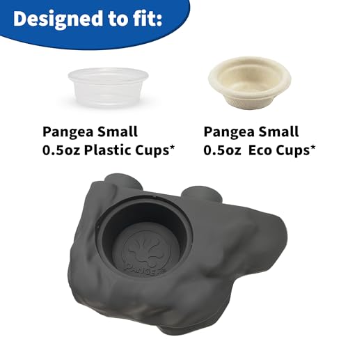 Silicone Gecko Feeding Ledge (Black)