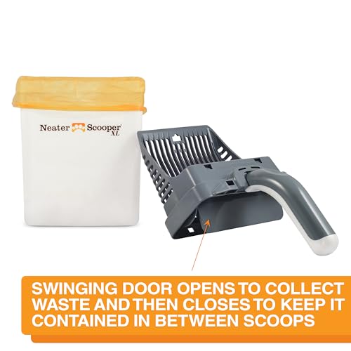 Neater Scooper XL Cat Litter Scoop (Gray / XL - 195 Bags)