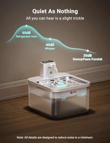 Cat Water Fountain Cordless (White / Pro)