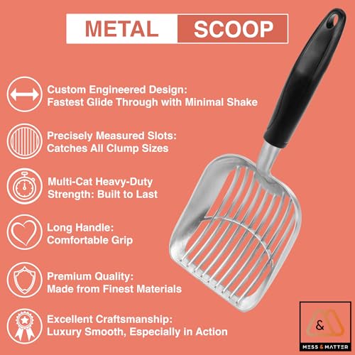 Metal Cat Litter Scoop