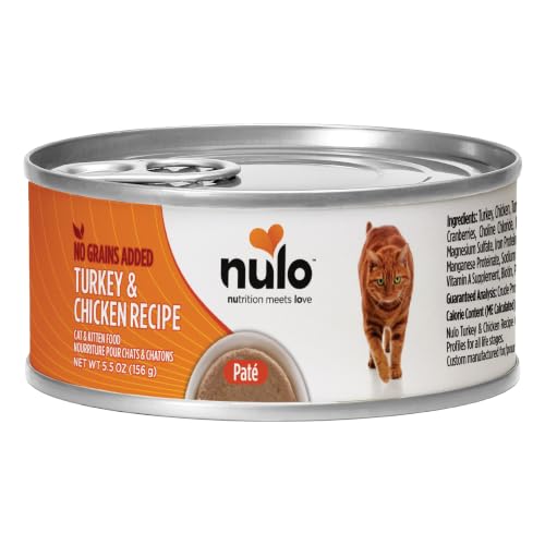Turkey & Chicken Recipe Pate Wet Canned Cat Food (5.5 Ounce (Pack of 24))
