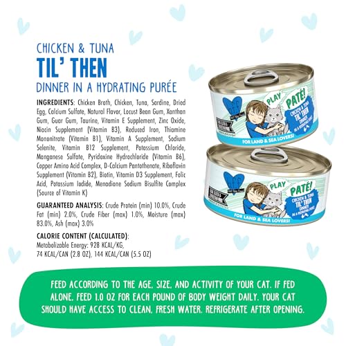 B.F.F. Play Best Feline Friend Paté Lovers (5.5 Ounce (Pack of 8))