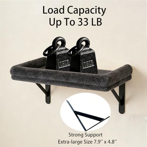 Cat Wall Shelves (Dark Gray)
