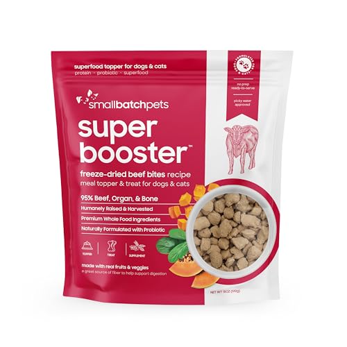 Freeze Dried Dog Treat or Topper with Probiotics (1.13 Pound (Pack of 1))