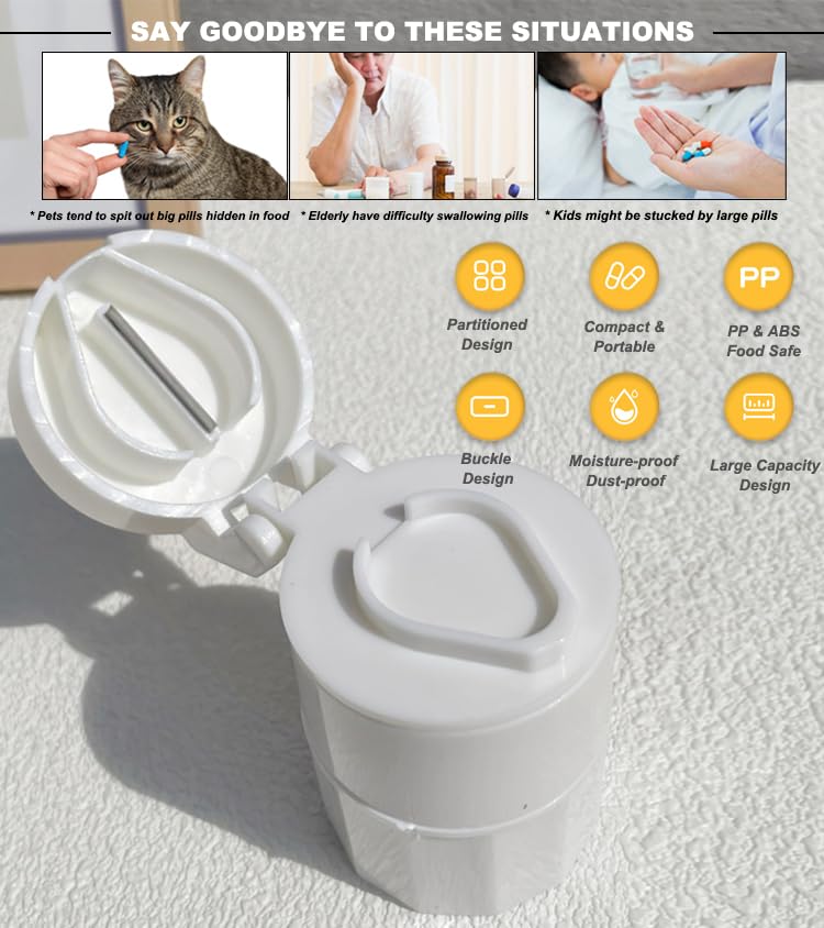 5 Piece Pet Medication Kit for Cats & Dogs (As Show)