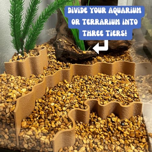 REEFSHAPE Aquarium or Terrarium Substrate Cliffs Combo Pack (Cliff Combo, Tan)