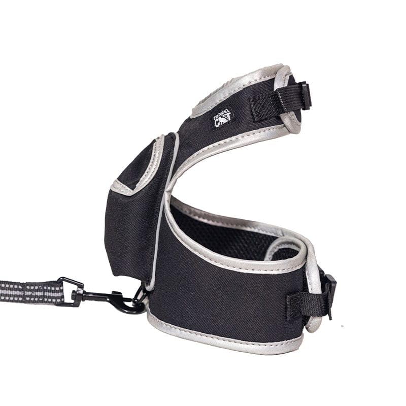 Travel Cat & Stray Cat Harness and Leash Set (LARGE: 13-16 IN)