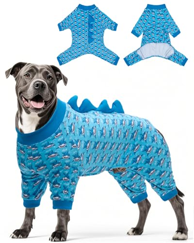 Shark Costume Dog Pajamas (XXX-Large / Shark style)