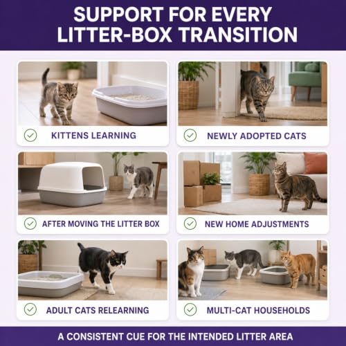 Litter Attractant for Cats (Cat Litter Training)