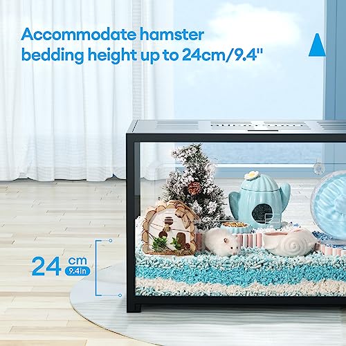 Hamster Cage 2.0 (31.4"L x 17.6"W x 20.6"H / Black)