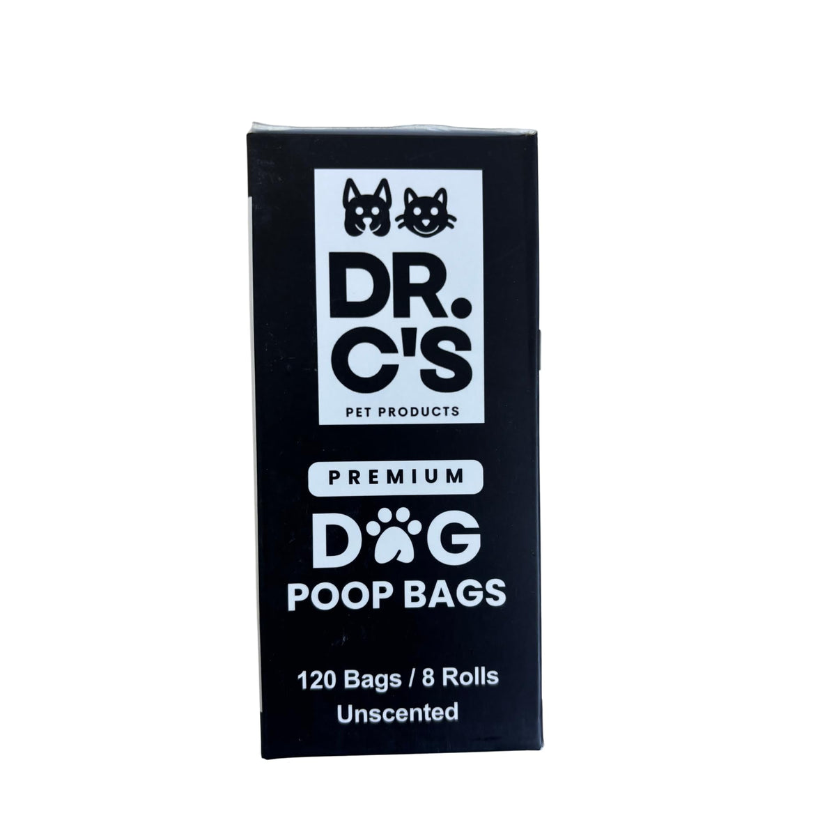 100% Certified Compostable Dog Poop Bags (120 Bags)