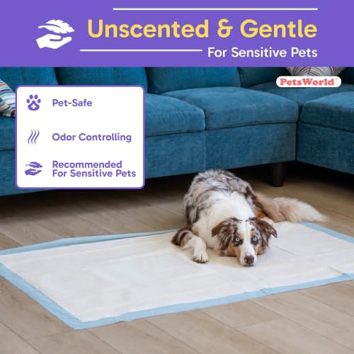 Enormous Dog Pee Pads 37"x54" 100 Count (37x54 Unscented / 100 Count)