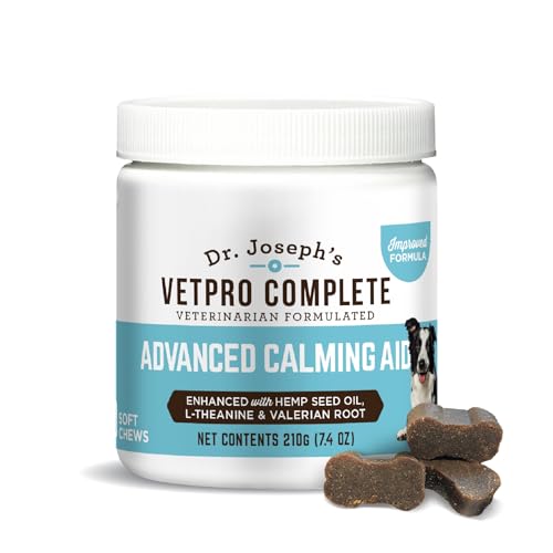 Dr. Joseph's VetPro Complete Advanced Calming Aid Dog Chew Treats (60 Count)