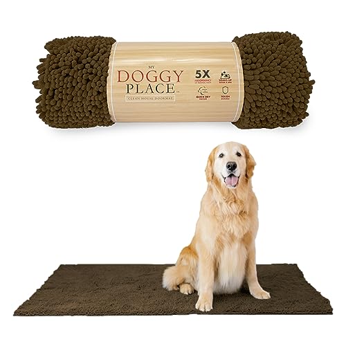 Dog Mud Mat 60" x 36" Brown (60" x 36" / Brown)