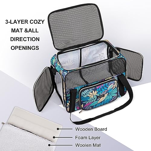 Pet Travel Carrier for Small Medium Cats & Dogs (Hawaii)
