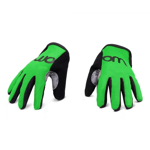 Kids Bike Gloves (Green / 6)