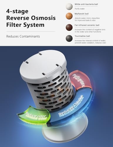 Automatic 5L Filter Dog and Cat Water Dispenser (White+Filter / 5L)