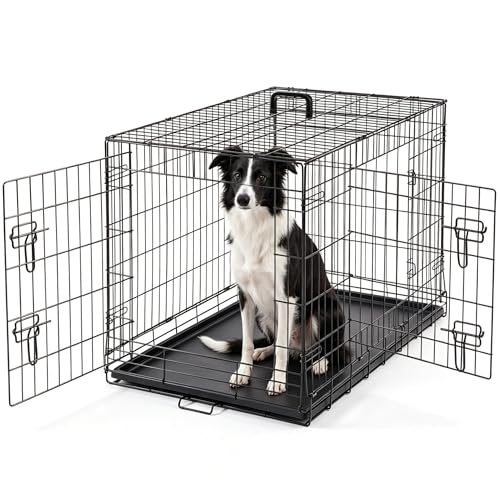 36 Inch Dog Crate (36.6"L x 22.6"W x 24.2"H)