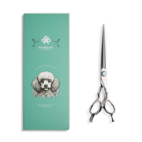 7” Dog Grooming Scissors with Serrated Edge (7" Sawtooth)