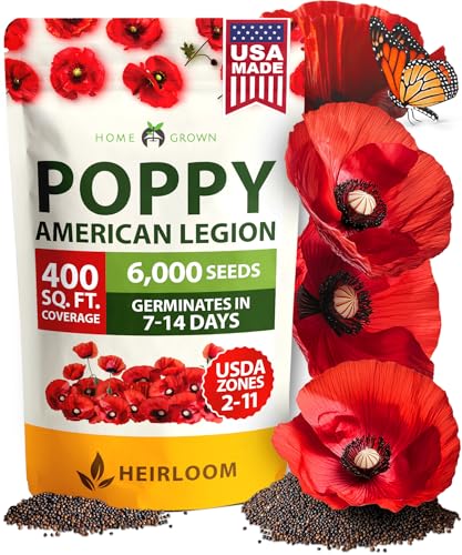 American Legion Red Poppy Seeds