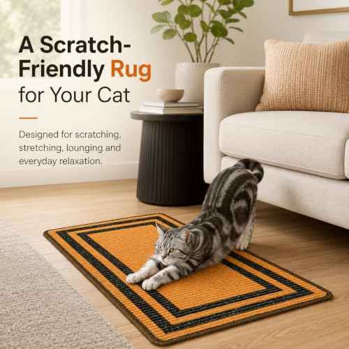 Cat Scratcher Mat (Brown Black)