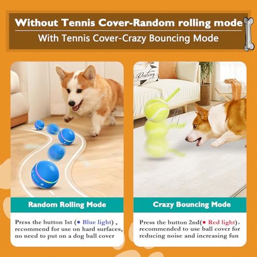 Interactive Dog Toys Dog Ball (Blue)