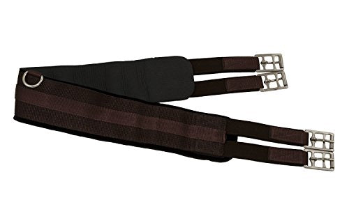 Neoprene English Girth with Double Elastic (46")