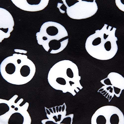 Dog Halloween Pajamas Puppy Onesies Small Dogs Soft Pjs Coat Cat Apparel Comfy Pet Christmas Clothes Outfit Doggie Bodysuit (XX-Large / Skulls)