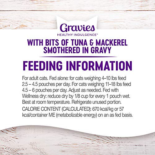 Healthy Indulgence Gravies Adult Wet Cat Food (3 Ounce (Pack of 24))