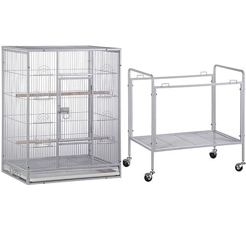 53 Inch Bird Cage (White)