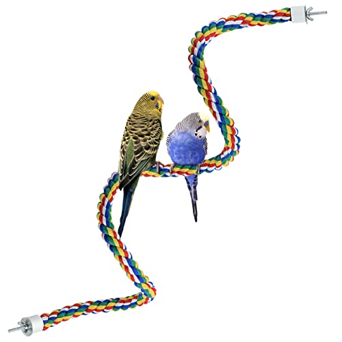 Bird Rope Perches Cage Climbing Accessories