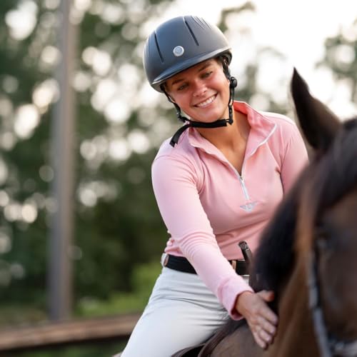 Starter Basic Horse Riding Helmet (Large / Black)