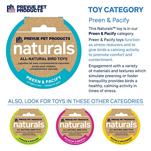 Naturals Preen & Pacify Woodland Harvest Bird Toy
